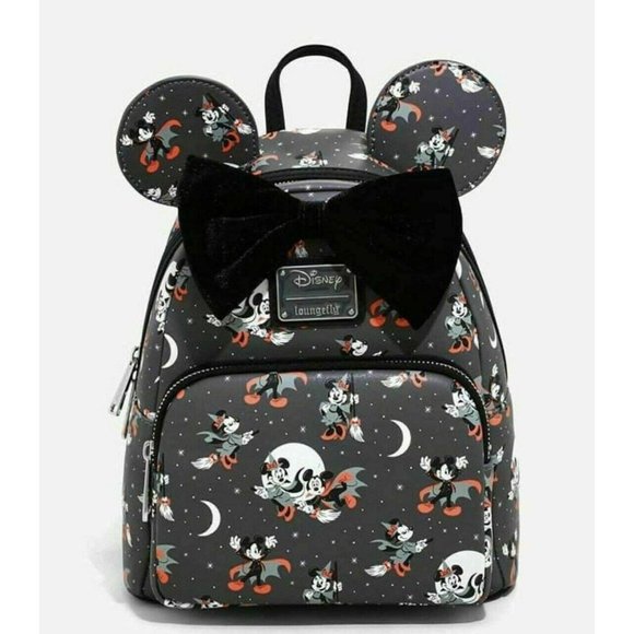 Loungefly Disney Halloween Mickey Minnie Backpack